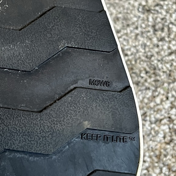 Adult Rubber Ankle Boots Native Shoes Sz M6 W8 Black Keep It Light - Picture 10 of 10